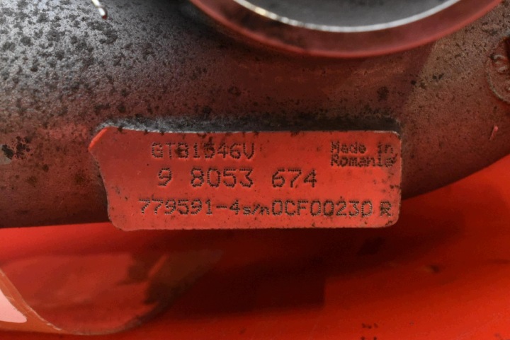 фото №6, Турбонагнетатель турбина 98053674 opel astra 4 iv j 1.7 cdti 110 km 09-12