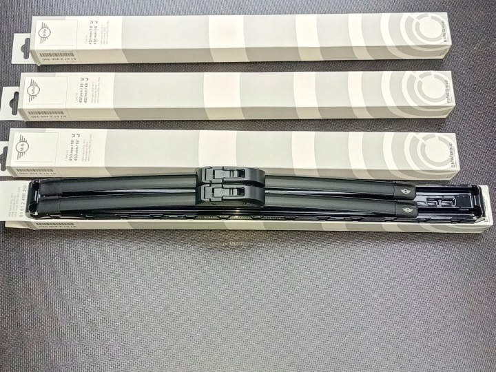 фото №1, Mini r50 r52 r53 r55 r56 r57 дворники лист рессоры стёкла перед 2458350 oem номер