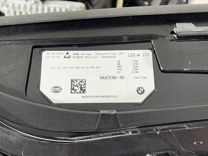 фото №11, Bmw ix i20 повний led лампа ліва права перед фари комплектні usa