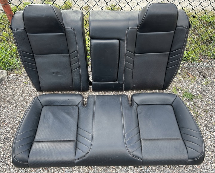 фото №10, Сидіння диван обшивки салон шкіра dodge challenger srt hellcat 2015-