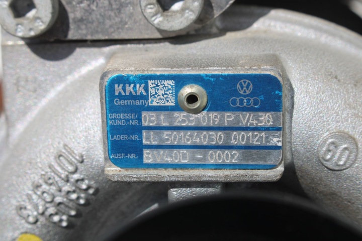 фото №8, Vw audi seat skoda турбина турбонагнетатель 03l253019p 03l253056g 03l253056t