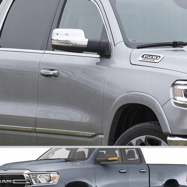 фото №7, Поворотник поворотники євро світлий led дзеркало тюнінг dodge ram 2019-