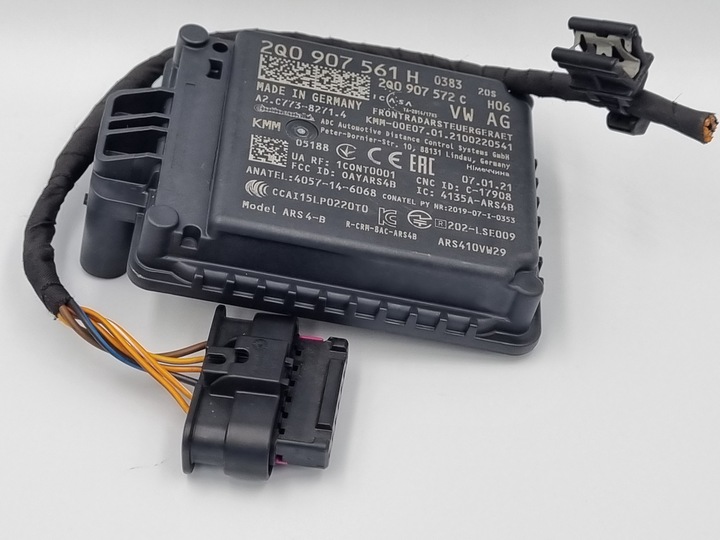 фото №1, Радар модуль дистронік adc 2q0907561h / q легальний fv