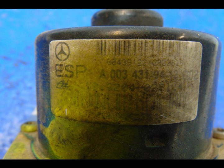 фото №5, Mercedes c-klasa w203 2.2cdi насос abs a2095450232