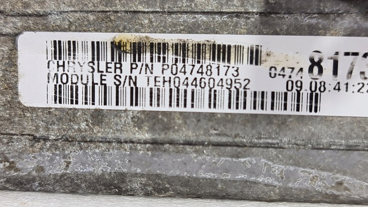 фото №10, Блок керування 4651711-2 chrysler voyager 3 iii 2.4 16v p04748173