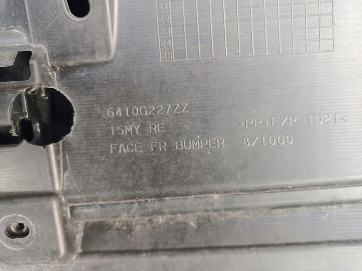 фото №10, Mitsubishi outlander iii рестайлінг 15-18 бампер переднє kielce глівіце