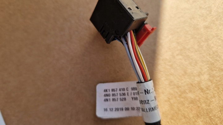 фото №6, Зеркало audi a6 c8 14 pin w цвет ly9b jak новое оригинал