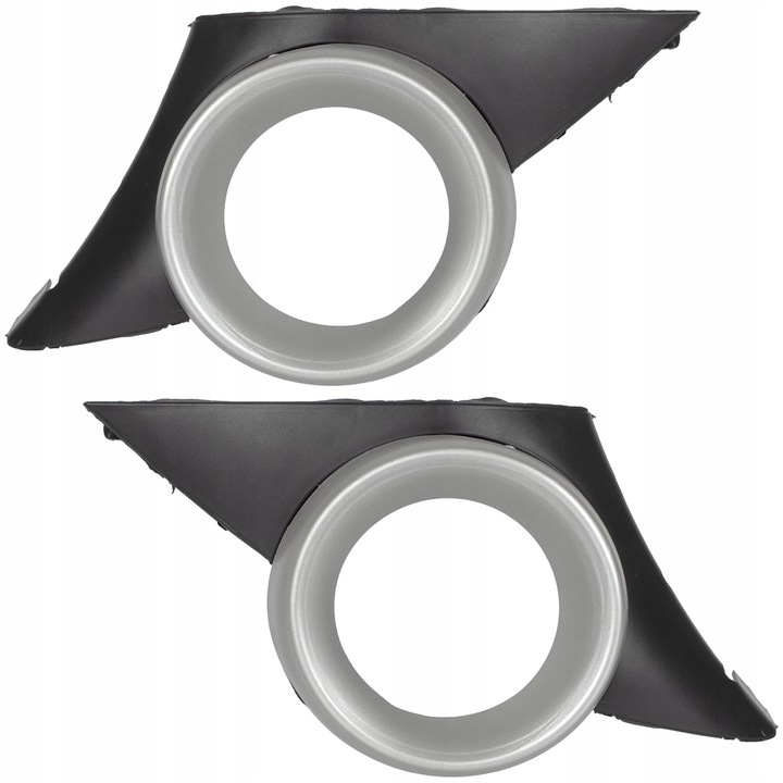 фото №3, Рамки ґрати заглушки решітка галоген хром l+p peugeot 207 sport rc sw