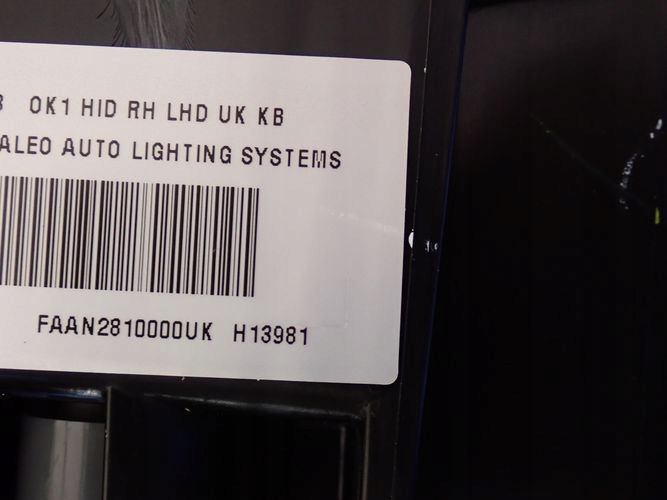 фото №7, Nissan juke f15 ксенон 14- фара праві лампа права faan2810000uk