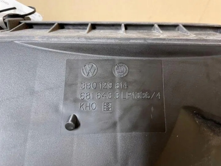 фото №6, Корпус фильтра воздуха skoda superb i 3u4 3b0129614 2.0l дизель 103kw
