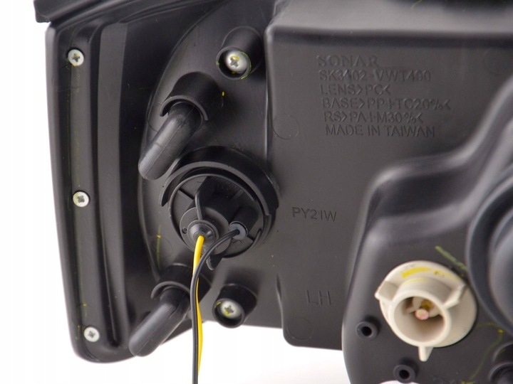 фото №8, Лампи перед daylight led vw автобус t4 1990-2003 хром