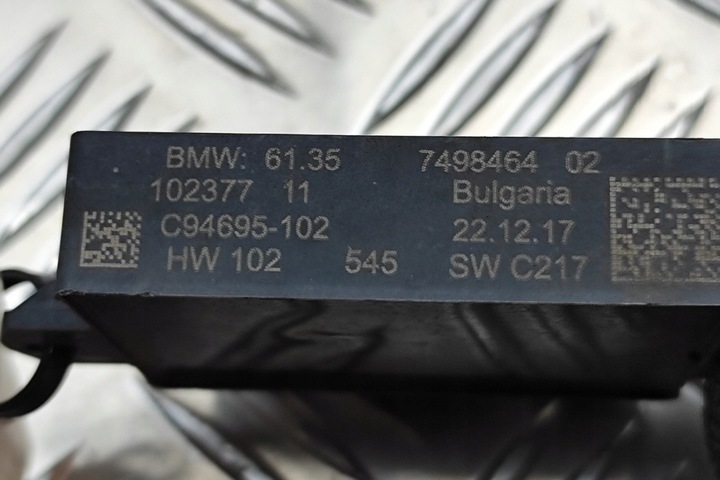 фото №6, Bmw 6 gran туризмо g32 задня кришка багажника модуль керуюча 7498464 61