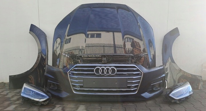 фото №1, Audi a5 8w 16-20r капот бампер pas крыло полный led lx5r