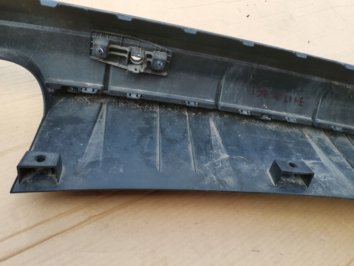 фото №10, Спойлер накладка бампер зад hyundai i30 n line