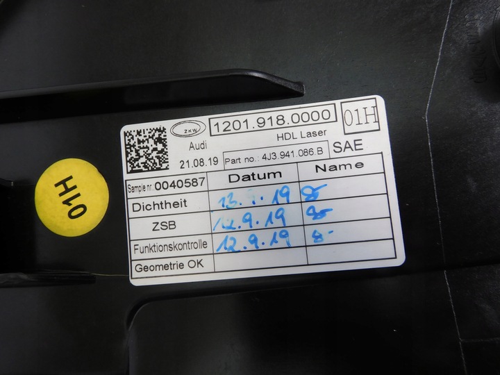 фото №16, Audi e tron gt rs 4j3 лампа правая левая laser usa