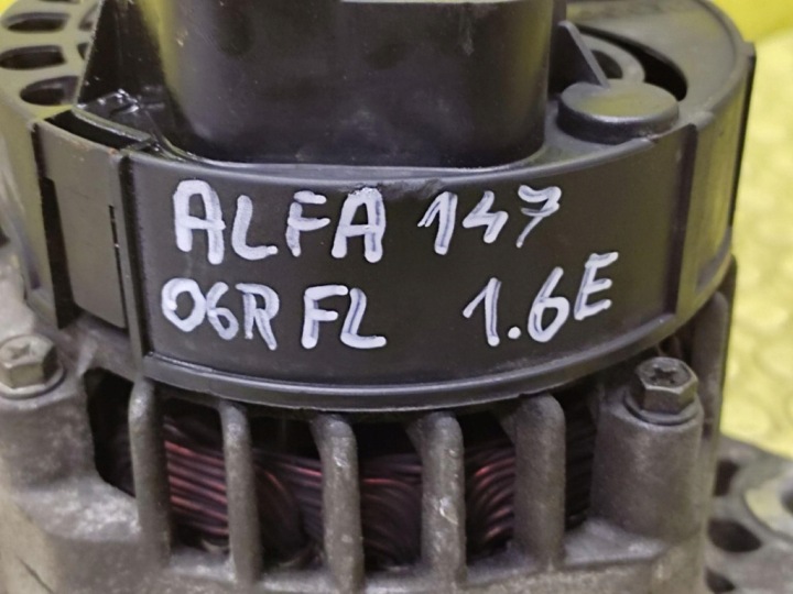 фото №6, Alfa romeo 147 рестайлинг 1.6 генератор 46782219