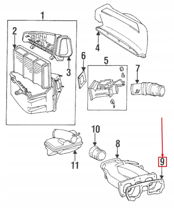 фото №7, Уплотнитель соединитель впускной lexus gs s160 1784946020 17849-46020