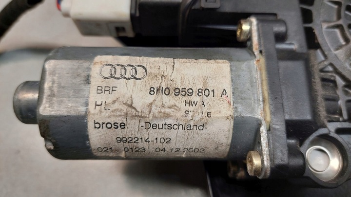 фото №6, Підйомник вікна лівий зад audi a4 b6 cabrio