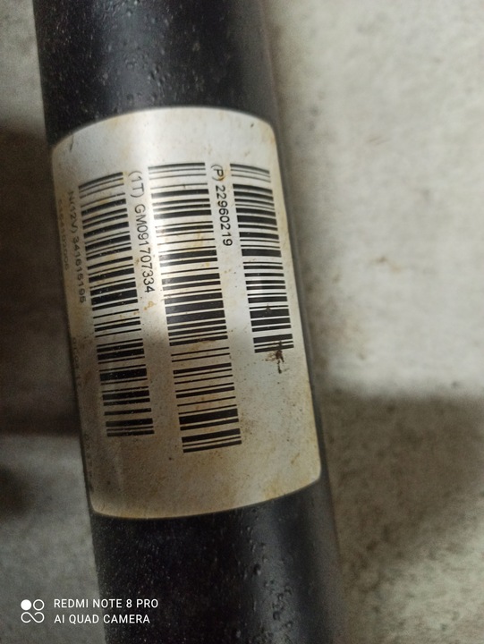 фото №12, Wał приводной 4x4 2.0 cdti 160 km a20dth opel insignia a 22960219