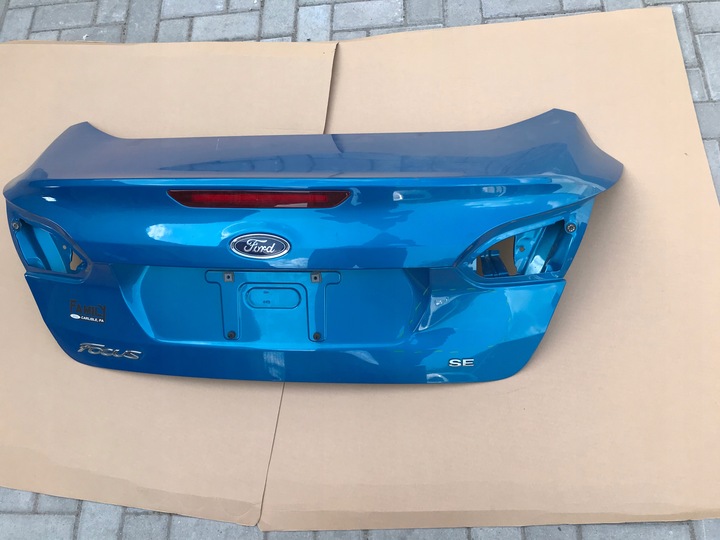 фото №5, Ford focus mk3 рестайлінг sedan 14-18 кришка задня гарна!