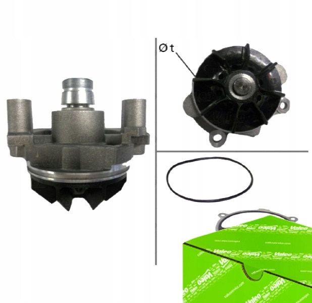 фото №1, Насос води valeo do renault espace iv 2.0 dci 2.2