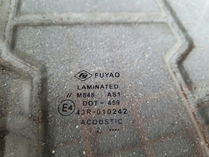 фото №7, Стекло перед передняя лобовое mg hs i