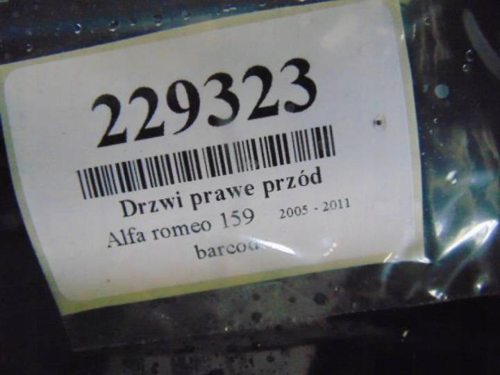 фото №8, Alfa romeo 159 двері праві перед