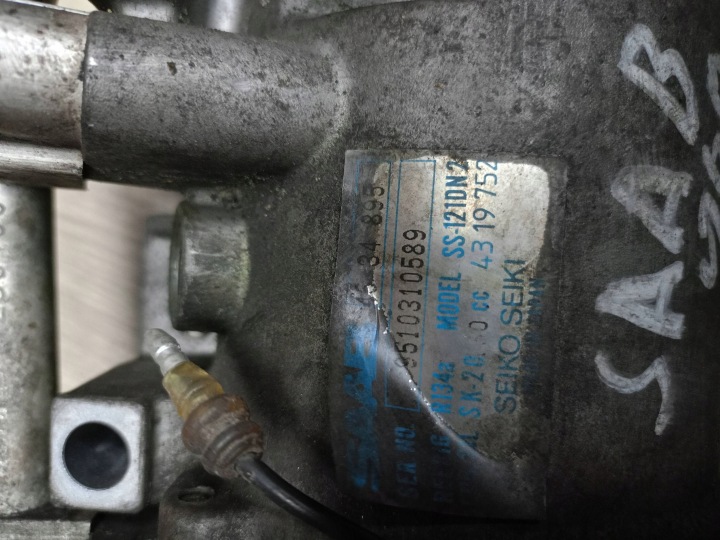 фото №7, Компрессор кондиционера saab 900 4634895