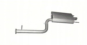 фото №1, Глушник кінцевий lexus ls600h poj.5,0 od 2007r.