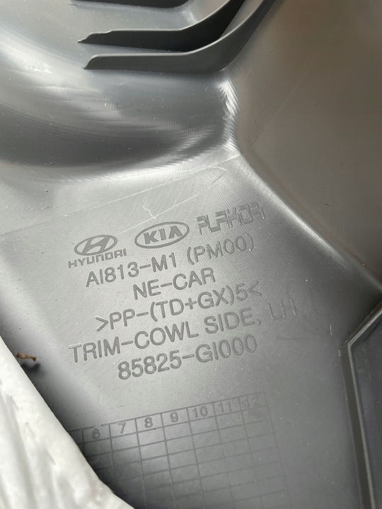 фото №3, Hyundai ioniq 5 защита стойка порога 85825-gi000