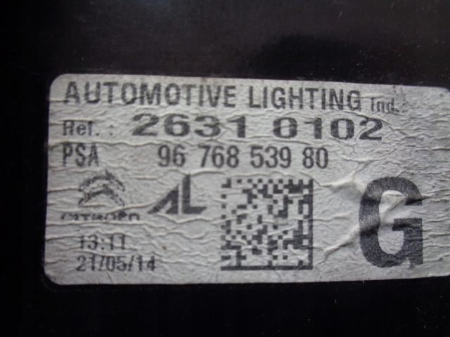 фото №13, Citroen c4 picasso ii grand лампа задняя зад левая