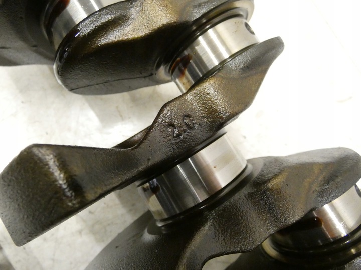 фото №13, Bmw e90 2.0si n45b20 wał колінчастий