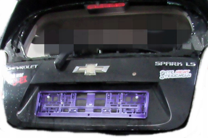 фото №1, Chevrolet spark iii 09-15 крышка зад задняя