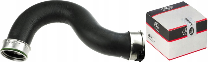 фото №10, Шланг інтеркулер l сторона випускна śr. 55/56 7mm dł. 439mm mercedes