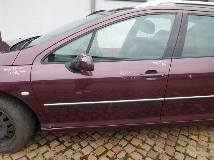 фото №1, Дверь перед левая аксессуар peugeot 407 универсал 2.0 b