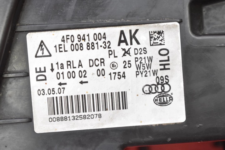 фото №7, Фара праве фара передня лінза ксенон eu 4f0941004ak audi a6 c6 04-08