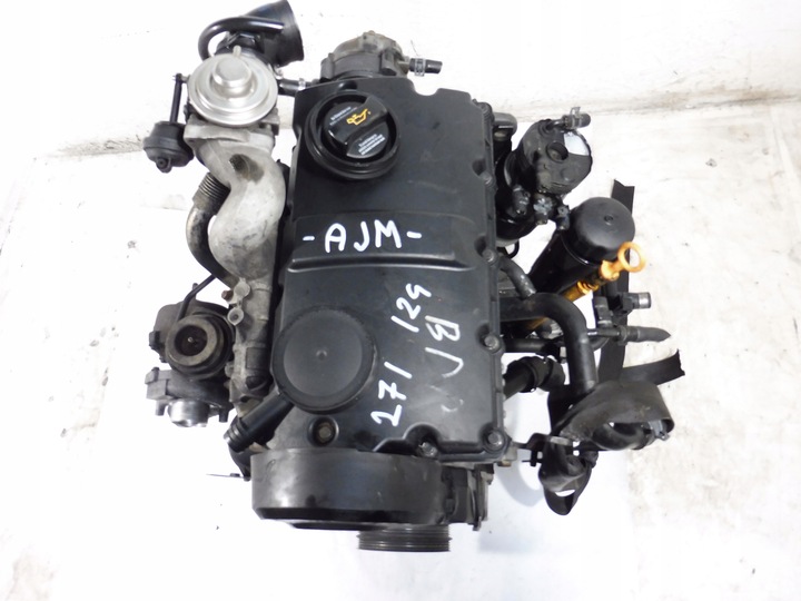 фото №9, Двигатель стойка ajm atj турбонагнетатель audi a6 c5 vw passat b5 1.9 tdi 115 km