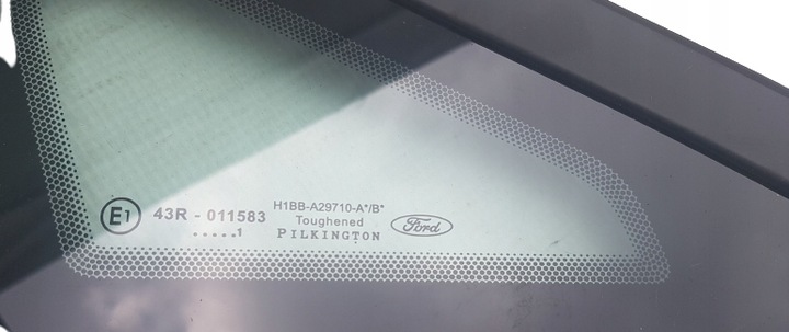 фото №3, Ford fiesta mk8 скло кузовна права хром