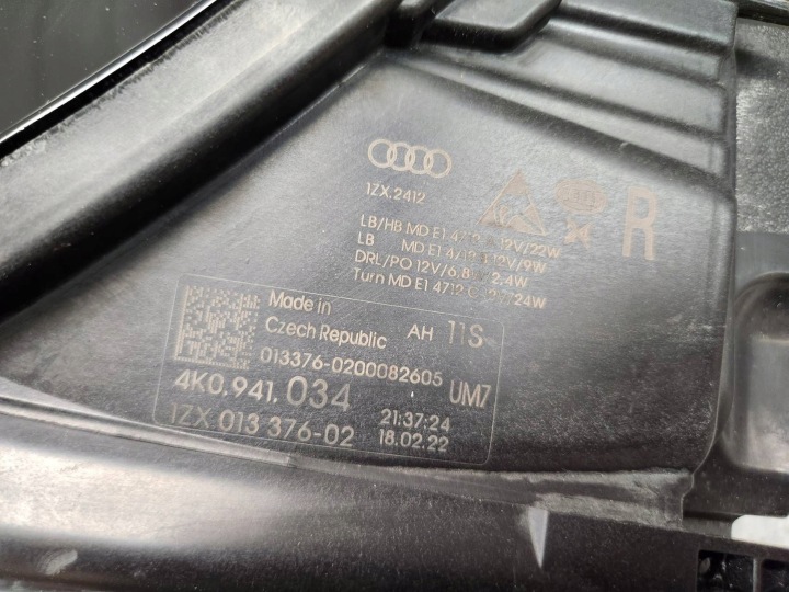 фото №16, Фара передня передня права - audi a6 s6 c8 4k повний led 4k0941034 18-24