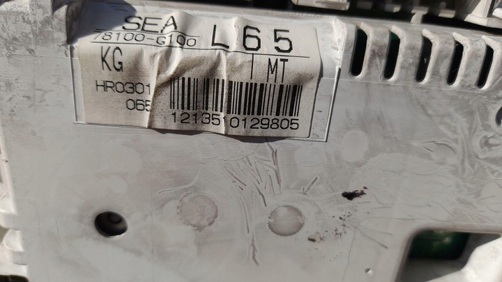 фото №5, Спидометр zegary^^ 2.0 бензин honda accord vii 7 sedan 2003 дорестайлинг b92p