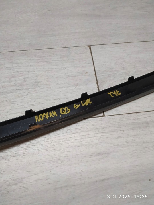 фото №7, 10714. q3 s-line планка бампер зад 83f807578