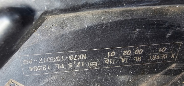 фото №10, Бампер перед ford focus mk4 рестайлінг 2020- nx7b-17c831-aa чорний лампа