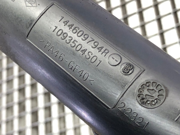 фото №5, Труба воздуха renault megane iii 144609794r 1.5 110km шланг шланг