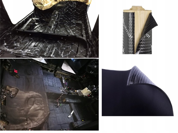 фото №15, Пена premium 6mm do шумоизоляция автомобиля hydrofobowa skutecznie pochłania