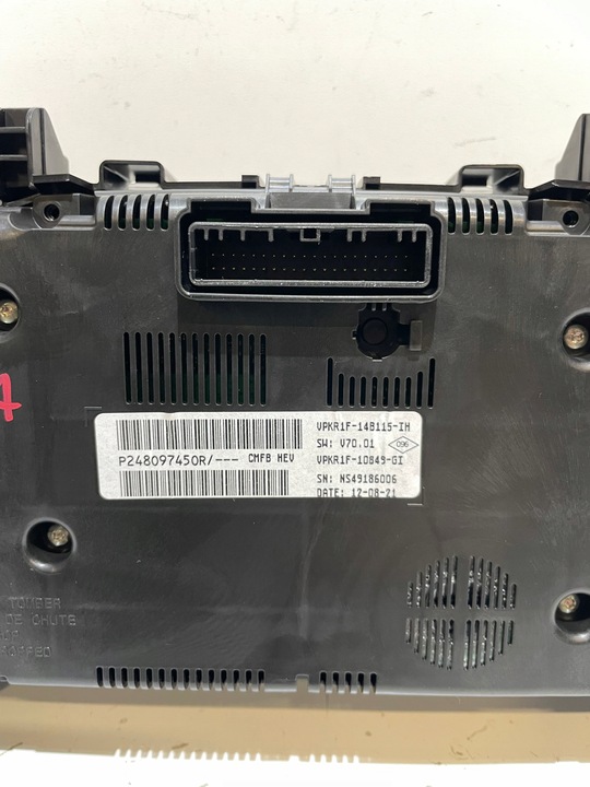фото №6, Renault arkana гібрид e-tech спідометр  248097450r