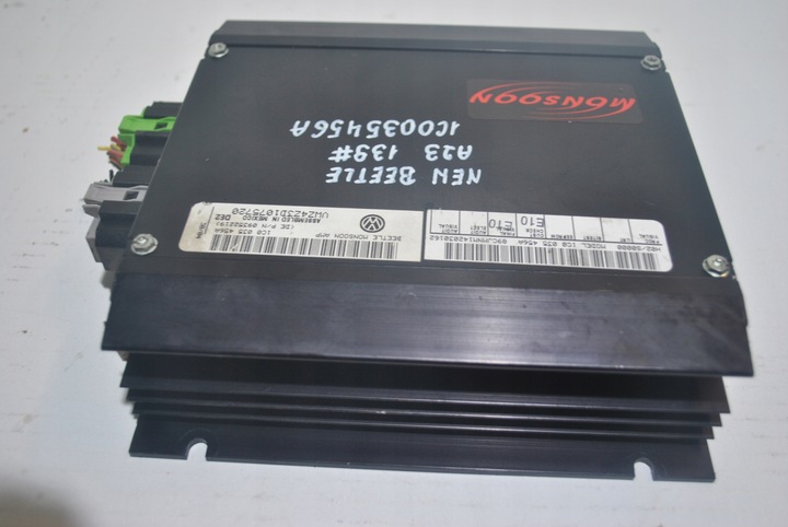 фото №6, Підсилювач радіо monsoon vw new beetle 1c0035456a