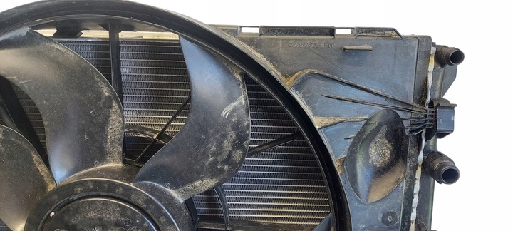 фото №9, Mercedes w213 w205 комплект радіатор вентилятор a0995007303 a0999062100