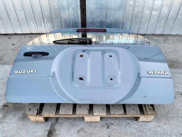 фото №13, Кришка багажника suzuki grand vitara ii 3d роки 2005-2014 колір zdl