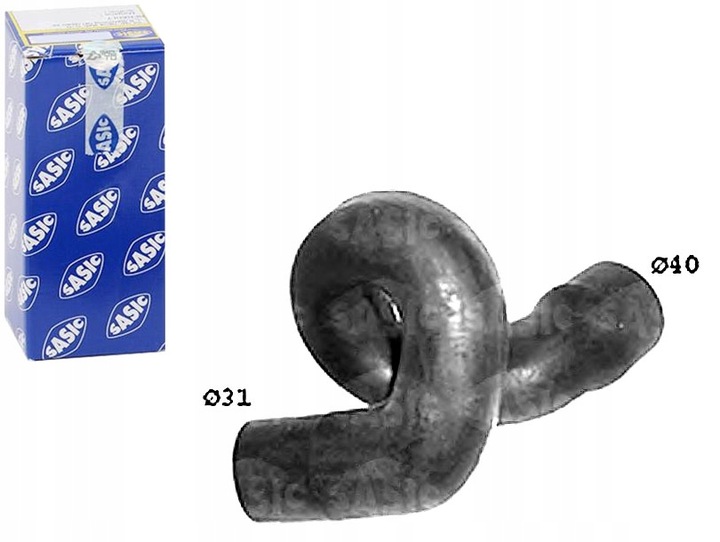 фото №1, Sasic шланг охолодження. верх opel astra f 91- 1.4