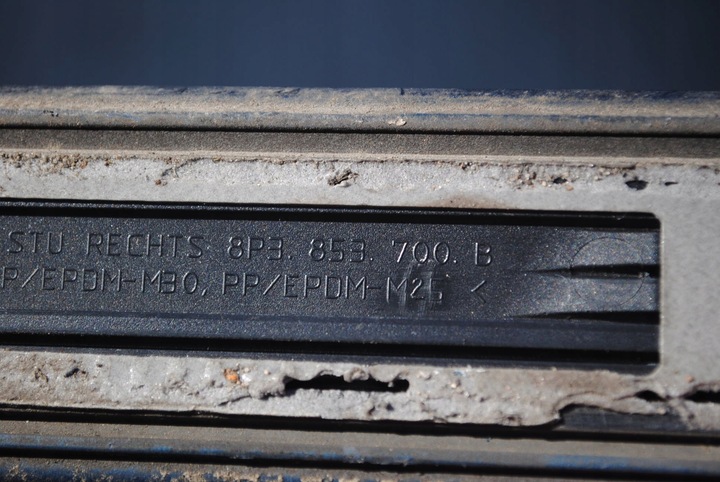 фото №6, Планка кузовна права задня lz5j audi a3 8p